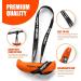 Kcross Ergonomic Resistance Band Pull Up Handles - Orange - Buy Online on GoSupps.com