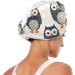 Funny Owl Hair Towel 2 Pack - Super Absorbent Quick Dry Hair Turbans for Women & Girls - Buy Online on GoSupps.com
