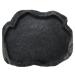Baby Tortoise Water Dish Bathing Station for Outside Bearded Dragon Food Bowl Bowls Reptiles & Amphibians Feeding Slate Frog Gecko Giant African Land Snail Heepdd Reptile Large (Emerald Black) M Emerald Black