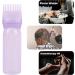 Framendino 2 Pack Purple Root Comb Applicator Bottle - Hair Dye & Oil Squeeze Bottles with Graduated Scale - Buy Online on GoSupps.com