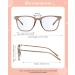 Myiaur Blue Light Blocking Fit Over Glasses for Women - Anti Digital Eyestrain & Headaches for Screens - A1 Brown - Buy Online on GoSupps.com