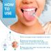 RorincoGi Tongue Scraper 2 Pack - Soft Tongue Cleaner for Fresh Breath - Oral Care Tools for Adults & Kids - White & Blue - Buy Online on GoSupps.com
