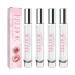 Women's Perfume Spray Portable Long Lasting Peony Lychee Experience Fragrance Natural Fresh Charming Cologne (4PACK)