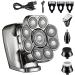 Electric Razor for Men 9D Shaver for Bald Men 6-in-1 with Nose/Body Trimmer Floating Head Electric Shaver Wet/Dry LED Display Mens Grooming Kit