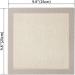 Wool Queen 2Pc Punch Needle/ Rug Hooking Frame Set - Monk's Cloth Covered (9.8''x9.8'') - Buy Online on GoSupps.com
