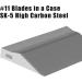DIYSELF 200 PCS Exacto Knife Blades #11 - High Carbon Steel #11 Blades Refills with Storage Case - Craft Hobby Scrapbooking Stencil Leather Silver - 200 Pack - Buy Online on GoSupps.com