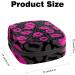 Lips Kiss Sanitary Napkin Storage Bag Feminine Menstrual Cup Pouches Nursing Pad Holder Tampon Bags Portable Period Bag for Women Teen Girls 1Pcs Multi-colored 1 - Buy Online on GoSupps.com