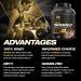 PVL ISOGOLD Grass Fed - Premium Isolate 100% Whey Protein Shake (908 g (Pack of 1) Strawberry Milkshake) Strawberry 900.0 g (Pack of 1) - Buy Online on GoSupps.com