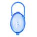 Baby pacifier portable travel case blue