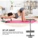 Besportble Portable Training Device: Voltage Foot Pedal Resistance Tapes & Abdominal Exercise Rope for Enhanced Fitness - Suction Cup Sit-Up Rod (Gray 55x25x3cm) - Buy Online on GoSupps.com