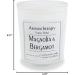 Red Leaf Home Magnolia and Bergamot Candle | Large 15.5oz Aromatherapy Jar | Wellness Collection | Glass Lid | International Shipping - Buy Online on GoSupps.com
