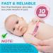 Digital Thermometer ByFloProducts Perfect Baby Thermometer with Accurate Readings and Fever Indicator - Basal Body Thermometer Oral Thermometer Rectal & Underarm with Celsius/Fahrenheit (Pink) - Buy Online on GoSupps.com