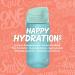 Ion8 Kids Water Bottle 350ml - Leak Proof, BPA Free, Dishwasher Safe - Sonic Blue - Buy Online on GoSupps.com