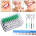 Soft Silicone Interdental Brush - Adaptive Dual-House Dental Floss Stick for Effortless Cleaning | International Shipping Available - Buy Online on GoSupps.com