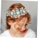 HONMEET Hair Plug Bridal Hair Comb Bridal Hair Clip Rhinestone Flower Hairpins Bun Clips for Hair Tiara Hair Clip for Wedding Bride Hairpin Wedding Headpiece for Bride Women Gajra - Buy Online on GoSupps.com