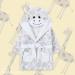 Metzuyan Baby Girls & Boys Giraffe Themed Plush Fleece Dressing Gown 12-18 Months - Buy Online on GoSupps.com