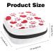 GIAPB Sanitary Napkin Storage Bag | Period Tampon Makeup Pad Pouch | Dog Paw Print and Heart Color2861 - Buy Online on GoSupps.com
