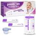 Premom Quantitative Ovulation Test Dip Card with Digital Ovulation Reader App | Numerical LH Tests - 10 Free Urine Cups Included - Buy Online on GoSupps.com