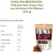 Chaga Health Chaga Pilz Brocken Bio - Organic Wild Chaga Mushrooms from Estonia | 100g Antioxidant-Rich Chunks for Chaga Tea & Coffee - Buy Online on GoSupps.com