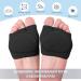 Metatarsal Pads for Men & Women - 4 Pack for Metatarsalgia Morton s Neuroma Calluses & Diabetic Feet - Comfortable Black Foot Support - Buy Online on GoSupps.com