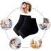 Moisturizing Gel Socks for Cracked Heels Treatment - Open Toe Silicone Spa Socks for Dry Feet Care (2 Pairs - Black & Gray) - Perfect for Women - Buy Online on GoSupps.com