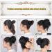 Hair Bun Hairpiece for Women Messy Hair Bun Hair Pieces Hair Scrunchies Extension Curly Hairpiece Wavy Messy Synthetic Chignon for Women Tousled Updo Hair Chignons(4A) - Buy Online on GoSupps.com