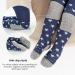 LaLoona Baby Crawling Tights with ABS Anti-Slip Sole and Knees - Stars Blue 74/80 (6-12 Months) - Buy Online on GoSupps.com