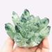 Natural Crystal Rough 1pc 400g-500g Magic Green Phantom Quartz Cluster Natural Crystal Cluster geode Specimen for Sale
