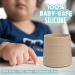 UpwardBaby Silicone Cups 2pc Set - Transition Baby Open Cup, Spill-Proof Toddler Cups for Baby Led Weaning, Dishwasher Safe - Gray - Buy Online on GoSupps.com