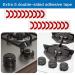 Child Safety Stove Knob Covers - 5 Pack with Double-Key Lock - Gas Oven Knob Guards for Baby Proofing - Universal Design in Black - Buy Online on GoSupps.com
