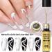 Metallic Painting Nail Gel Liner Polish Metallic Nail Art Gel Liner 3D Metal Painting Gel Drawing Mirror 3 Colors Nail Gel Polish Silver Soak off UV/LED Glossy Gel Liner DIY Nail Manicure - Buy Online on GoSupps.com