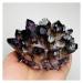 1Pcs Natural Purple Ghost Phantom Quartz Crystal Cluster Rock Stones and Crystals Reiki Specimen Home Deco Crystal Cluster (Color : 300-350g)