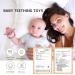 Chick Shape Baby Teething Toys | Food-Grade Silicone Teether for Soothing Pain Relief | Easy-to-Grip Baby Chew Toy (Dark Pink) - Buy Online on GoSupps.com