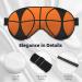 Basketball Soft Sleep Eye Mask | Breathable Eye Patch for Women | Ideal for Travel & Relaxation - Buy Online on GoSupps.com