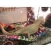 Vinnykud 2 Pcs Reptile Bearded Dragon Hammock Lizard Hanging Bed with Suction Cups Terrarium Decoration Accessories for Geckos Reptile Snakes and Other Small Animals 27x27x40cm Black+Purple - Buy Online on GoSupps.com