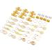 140 PCS Loc Hair Jewelry for Women - Braids & Dreadlock Accessories in Metal Sliver & Gold - Hair Cuffs Decorations - Buy Online on GoSupps.com