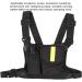 Jadeshay Radio Chest Strap - Adjustable Walkie Talkie Chest Bag for Men | Bright Yellow Vest with Pockets - International Shipping Available - Buy Online on GoSupps.com