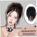 Clip on Ponytail for Woman 8 Teeth Claw Messy Bun Makeup Ponytail Extension Synthetic Fiber Stylish Clip in Claw Hair Washable Hairpiece for Photography Black - Buy Online on GoSupps.com