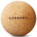 Cork Massage Ball, COENGWO Deep Tissue Muscle Tension Therapy Ball for Trigger Point Therapy, Muscle Soreness, Yoga Therapy, 3 Inch 3''
