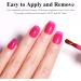 Imtiti Ice Neon Pink Gel Nail Polish 15 ml Sheer Jelly Hot Pink Translucent Colour UV/LED Soak Off Gel Polish for DIY Nail Art Manicure at Home 1 Piece - Buy Online on GoSupps.com