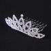 Lurrose Princess Crown Comb Mini crown hair comb small tiara comb for Flower Girls Wedding Bride Prom Birthday Party - Buy Online on GoSupps.com