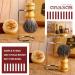 Premium 4-in-1 Shaving Brush Set | Badger Brush Wood Handle Stainless Steel Stand Organic Shaving Soap for Men - Buy Online on GoSupps.com