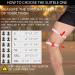Professional Grade Knee Brace Compression Sleeve - Meniscus Tear & Arthritis Support - Black, Size L - Buy Online on GoSupps.com