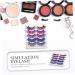 HONMEET 5Pairs Colorful Fake Program Eyelashes False Eyelashes For Women For Party Professional Makeup Natural Appearance Easy To Use 43x1cm as shown 1 - Buy Online on GoSupps.com