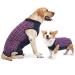 Lianzimau dog dividers breathable for surgical abdominal wounds and skin protection anti-losing cone e-neck band alternative after operations S (1 Pack) Navy blue