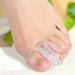 Clear Gel Toe Separators & Straightener for Hammer Toe, Crooked Toes & Hallux Valgus - One Size - Buy Online on GoSupps.com