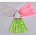 Fishing Teasers -12/18pcs Squid Teaser Fishing Mylar Flash Fishing Teaser Tail Fishing Teaser for Fluke Rigs for Saltwater Fishing Lure 3 Colors Three Colors Mixed-18pcs