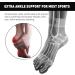 AVIDDA Plantar Fasciitis Compression Socks for Arthritis Pain Relief - Grey, Size L - Buy Online on GoSupps.com