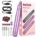 Electric Nail Files Professional Nail Drill for Acrylic Nails Gel Electric Nail Drill 20000 RPM Adjustable Speed E File for Nails Electric Manicure Pedicure Kit Gifts for Beginner Girl Women Mum Purple
