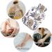 Naanle Hot Water Bottle with Paisley Flower Cover - 2L Transparent Heat Bottle for Back Pain Relief Hand/Foot Warmer Neck Warmth & Cold Therapy - International Shipping Available - Buy Online on GoSupps.com